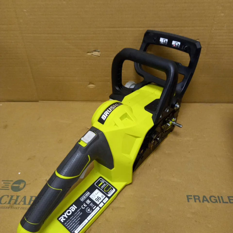 RYOBI ONE+ BRUSHLESS CORDLESS CHAINSAW 