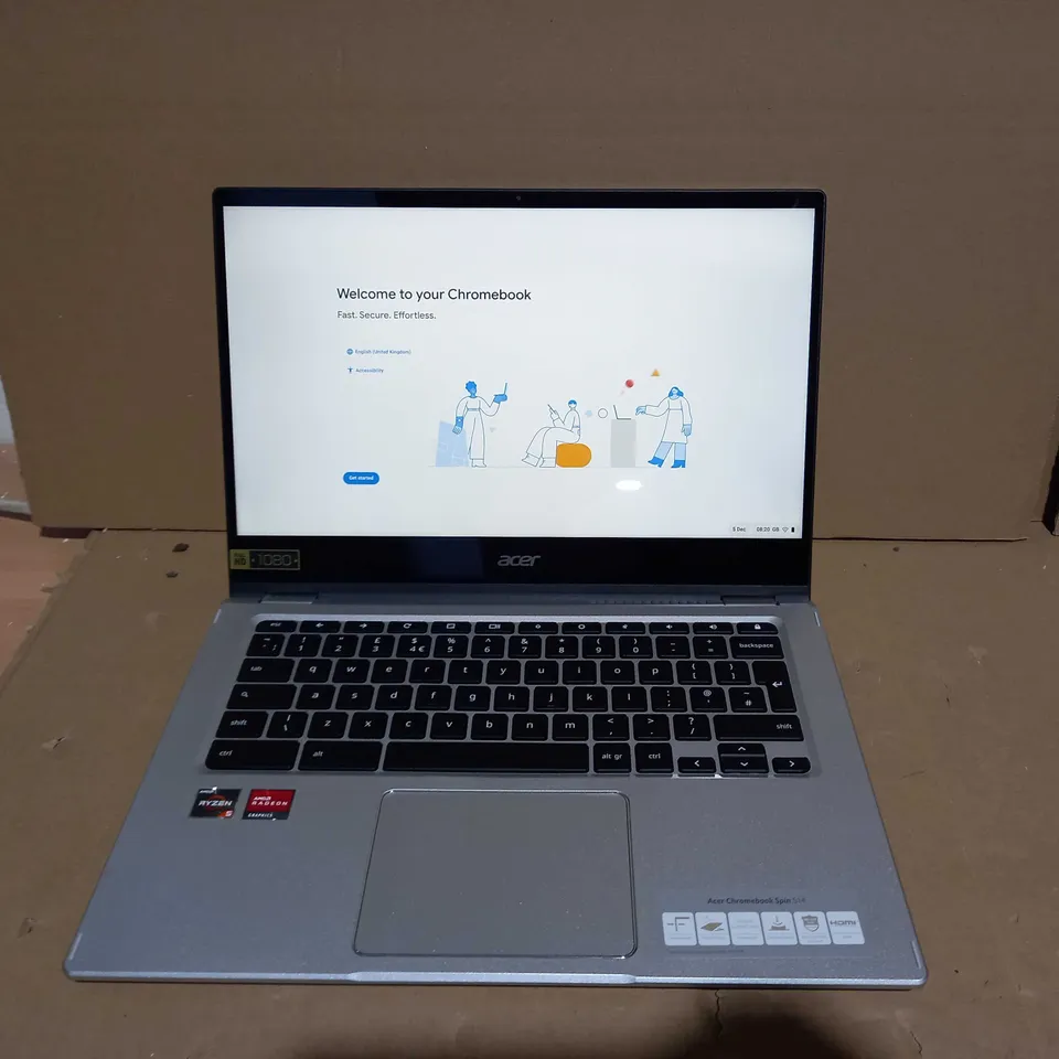 OUTLET ACER SPIN 5 14" 128GB FHD IPS TOUCH CHROMEBOOK