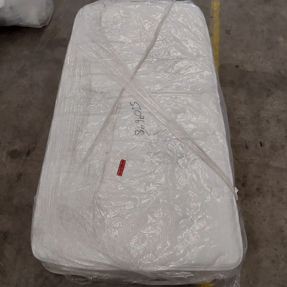 QUALITY BAGGED ZONE MEMORY FOAM POCKET SPRUNG 3' SINGLE MATTRESS 