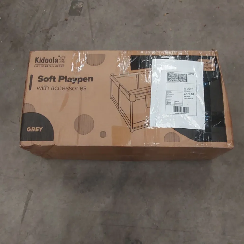 BOXED KIDOOLA SOFT PLAYPEN 