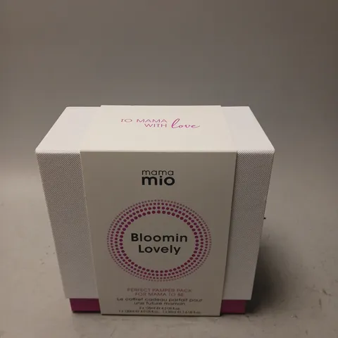 BOXED AND SEALED MAMA MIO BLOOMIN LOVELY PERFECT PAMPER PACK 