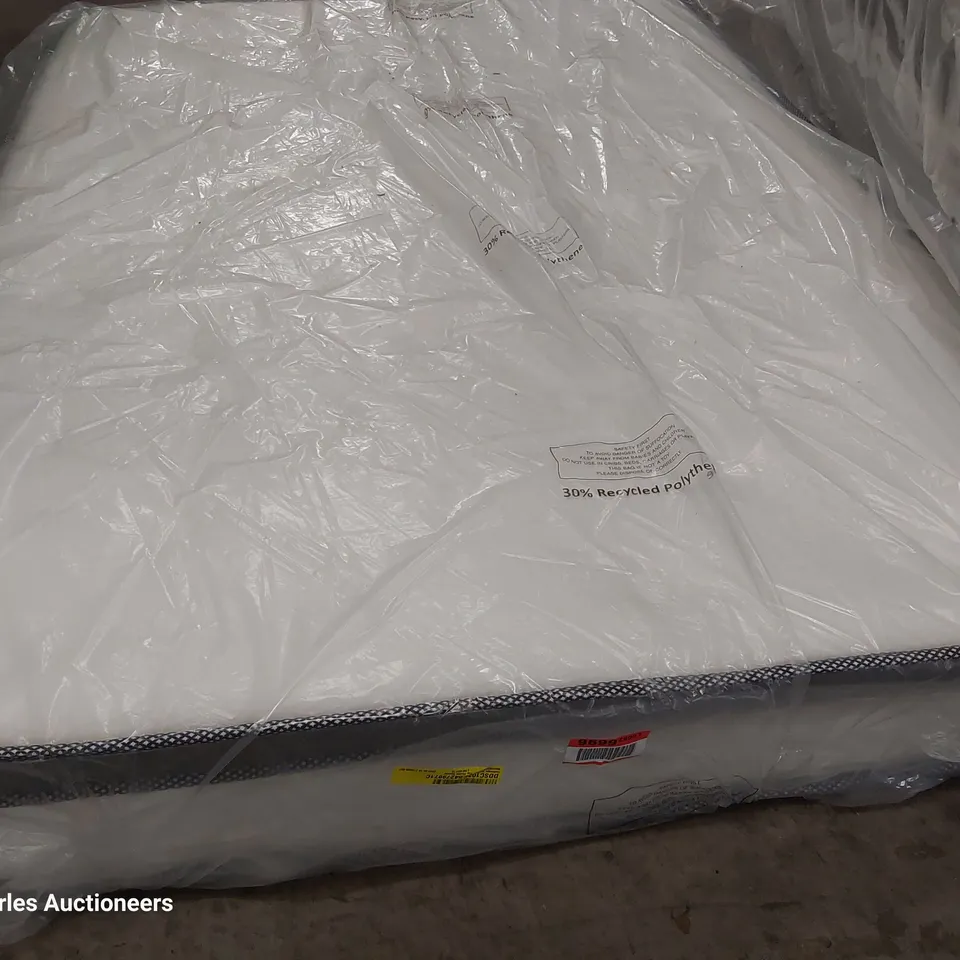 QUALITY BAGGED 4'6" DOUBLE CALTHORPE PILLOW TOP MATTRESS 