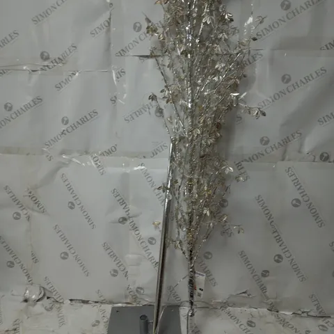 BOXED ALISON CORK PRE LIT JEWELED TREE IN SILVER - COLLECTION ONLY