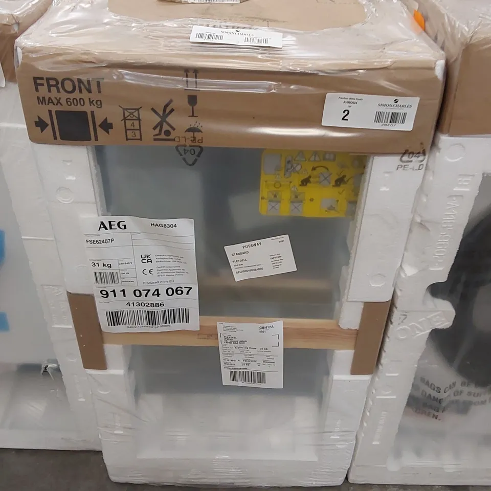 AEG 6000 SATALLITE CLEAN INTEGRATED SLIMLINE 9 PLACE DISHWASHER Model FSE62407P RRP £500