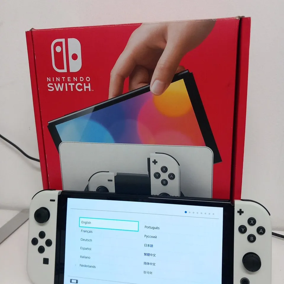 BOXED NINTENDO SWITCH OLED MODEL