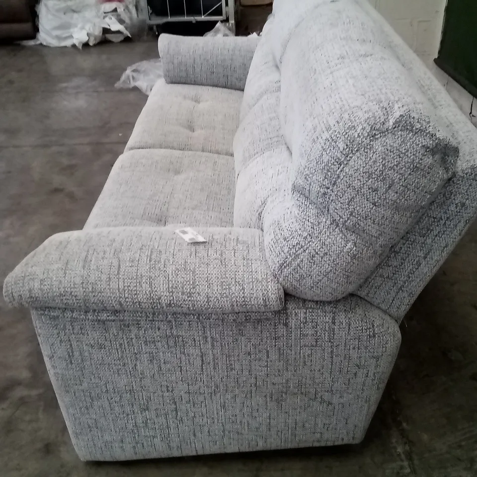 DESIGNER G PLAN STRATFORD 3 SEATER SOFA - HARBOUR SLATE FABRIC 