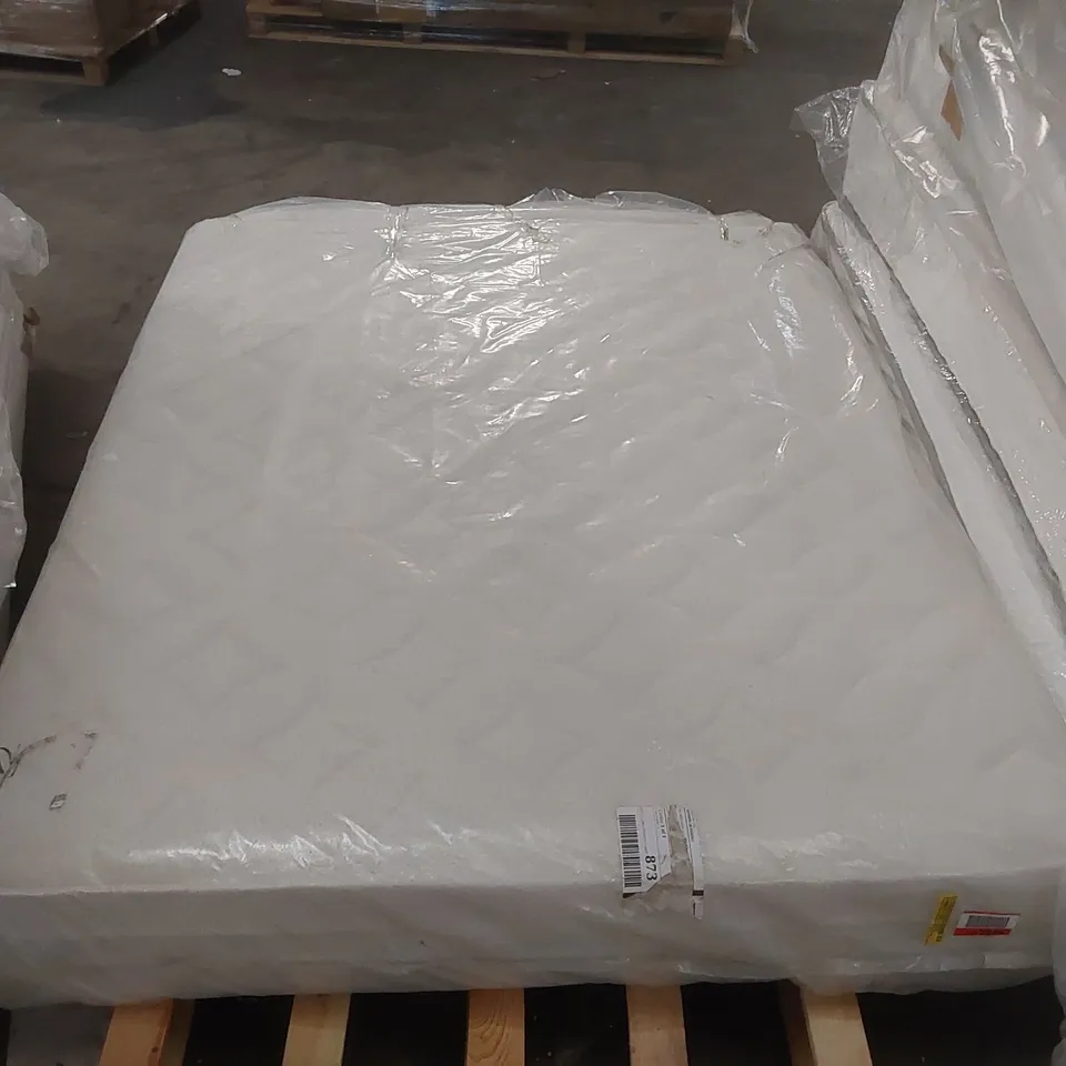 QUALITY BAGGED MEMORY WOOL POCKET SPRUNG HYBRID 2000 FIRM MATTRESS - 5FT KING SIZE