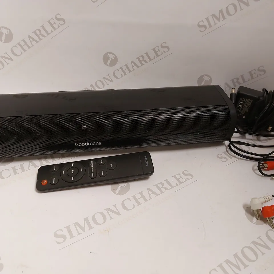 BOXED GOODMANS 30W COMPACT BLUETOOTH SOUNDBAR