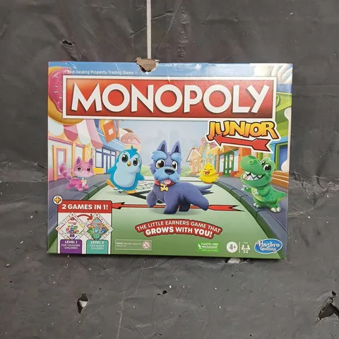 BOXED MONOPOLY JUNIOR BOARDGAME