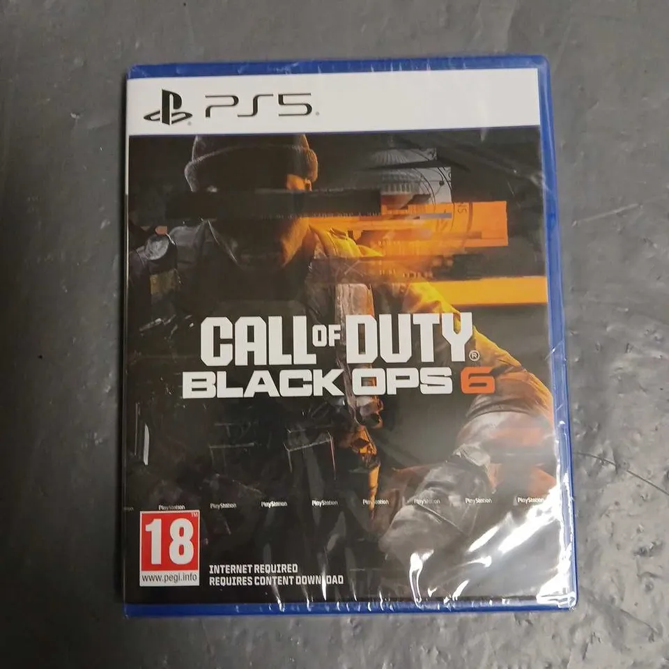 SEALED CALL OF DUTY BLACK OPS 6 FOR PS5