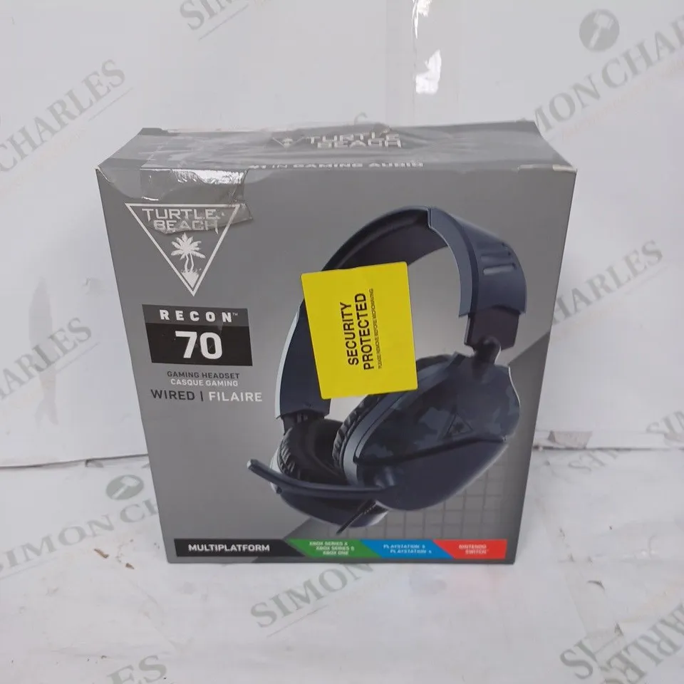 TURTLE BEACH RECON 70 WIRED MULTIPLATFORM GAMING HEADSET 