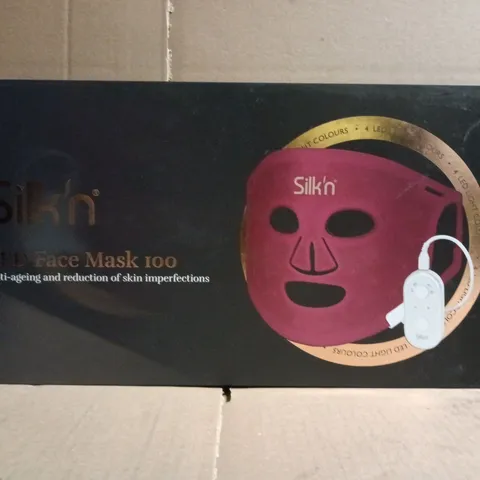 BOXED SILK'N LED FACE MASK 100 ANTI-AGEING DEVICE