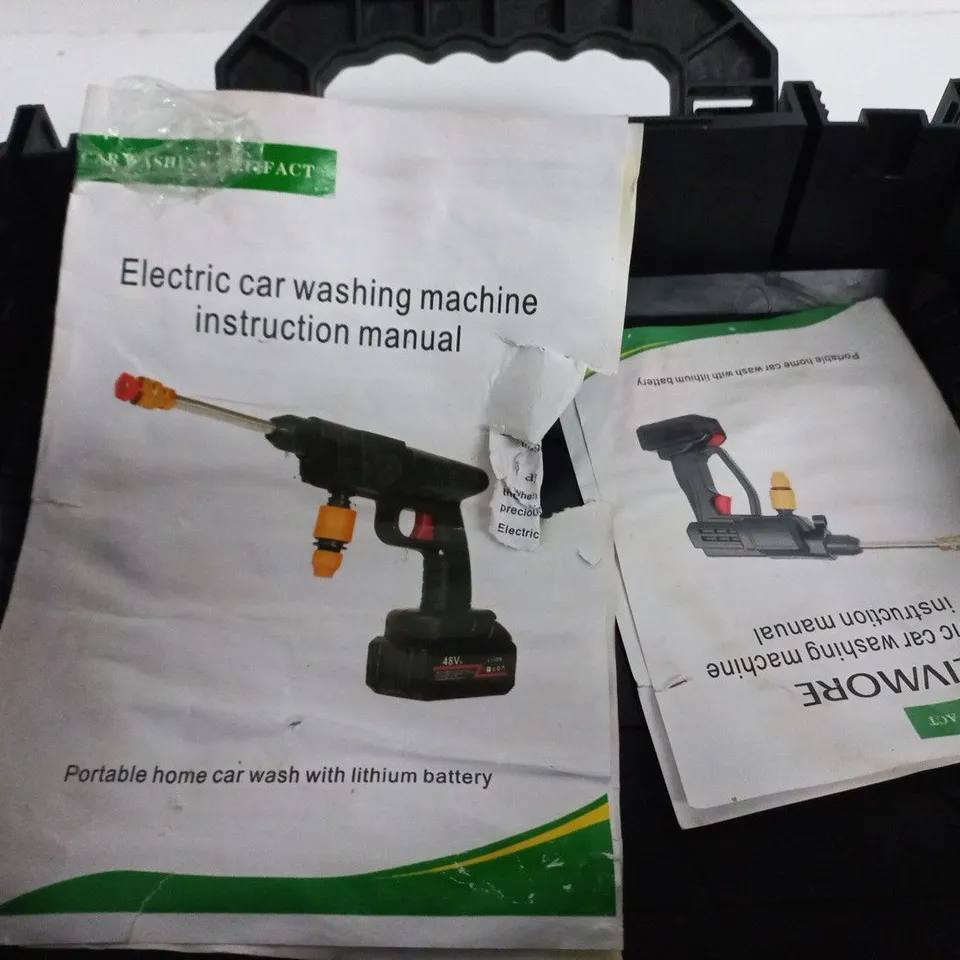 LIVMORE ELECTRIC CAR WASHING MACHINE IN CARRY CASE