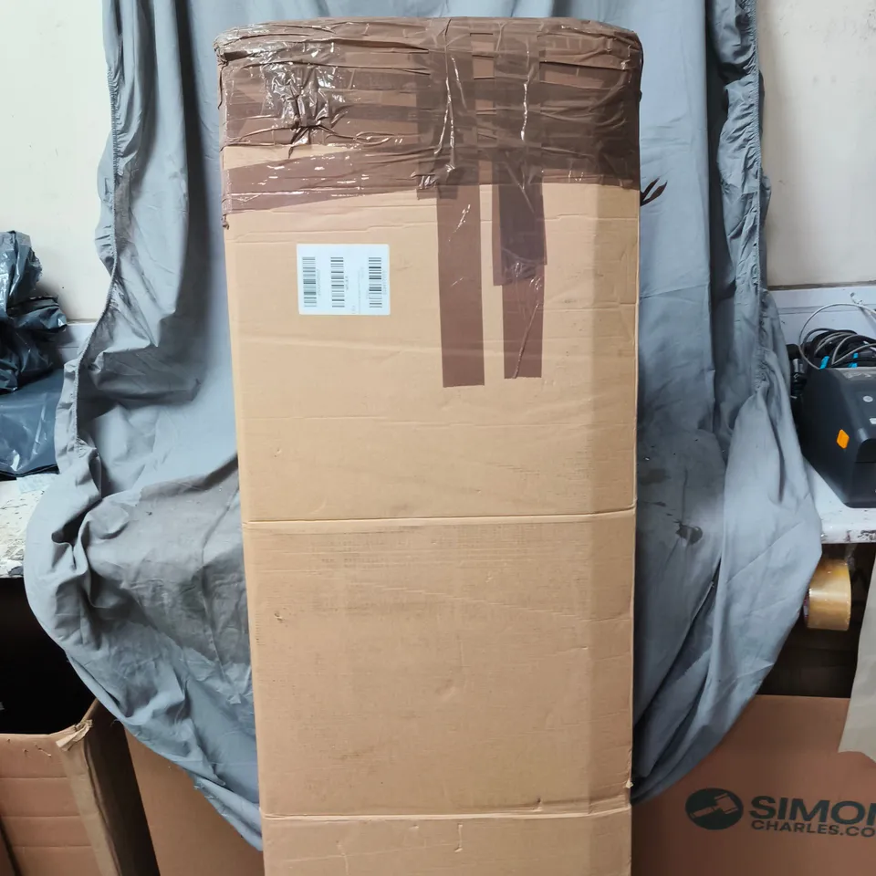 BOXED LISSON NARROW CHEST OF 5 DRAWERS - OATMEAL - FSC CERTIFIED - COLLECTION ONLY