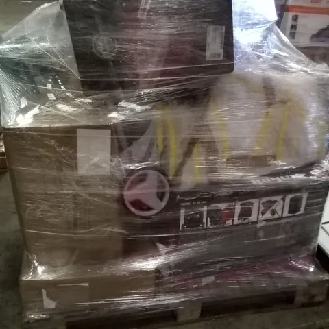 PALLET OF APPROXIMATELY 18 ASSORTED ELECTRICAL ITEMS TO INCLUDE BBQS AND LAWNMOWERS , ETC