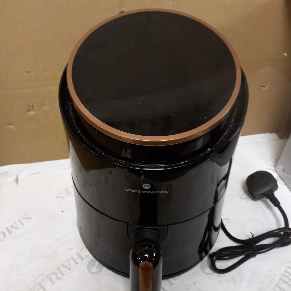 COOK'S ESSENTIALS COMPACT TOUCH SCREEN DIGITAL AIR FRYER 