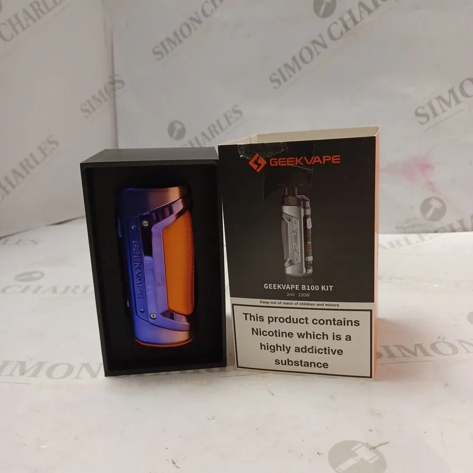 BOXED GEEK VAPE GEEKVAPE B100 KIT - PINK PURPLE.