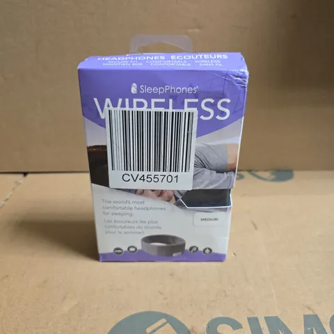 BOXED AND SEALED SLEEPPHONES WIRELESS (NAVY MEDIUM)