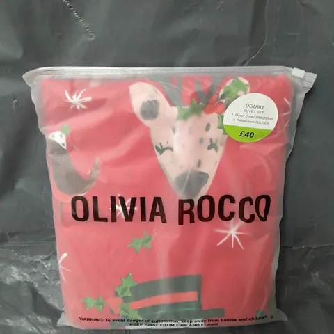 OLIVIA ROCCO DOUBLE DUVET SET