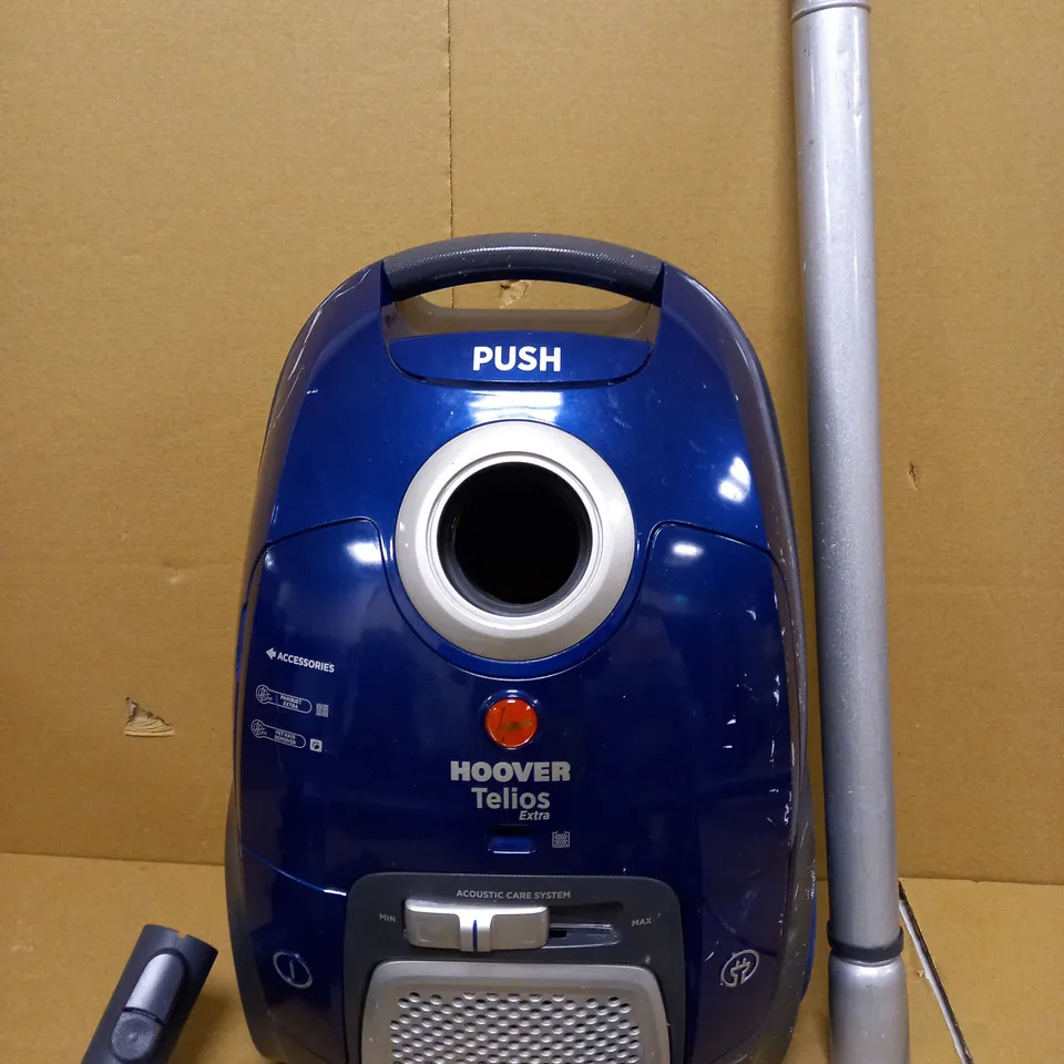 HOOVER TELIOS EXTRA PETS BAGGED CYLINDER VACUUM CLEANER