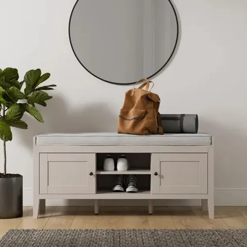 BOXED LYNTON STORAGE BENCH (1 BOX)