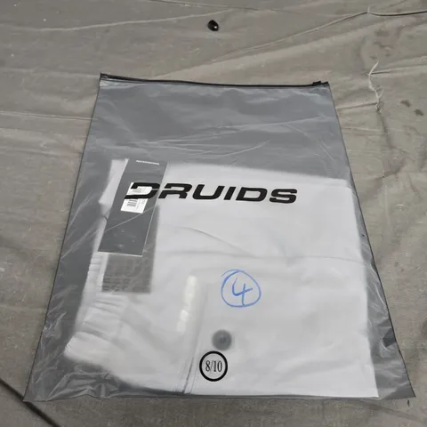 BAGGED DRUIDS KIDS CLIMA TROUSERS IN GREY - SIZE 8/10 YEARS