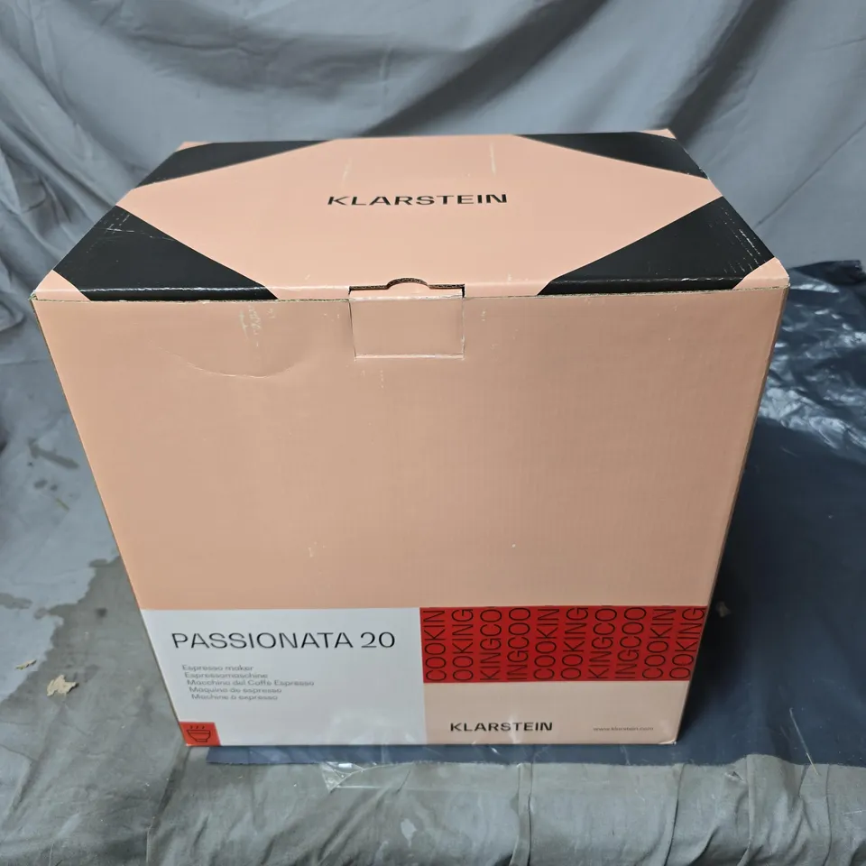 KLARSTEIN PASSIONATA 20 ESPRESSO MAKER