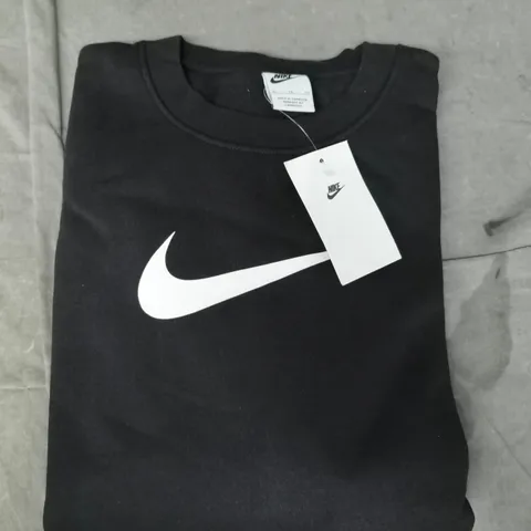 NIKE LONG SLEEVE JUMPER IN BLACK SIZE XL