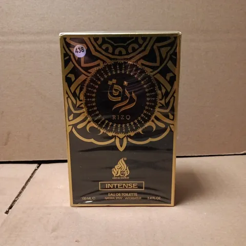 BOXED AND SEALED RIZQ INTENSE 100ML EAU DE TOILETTE