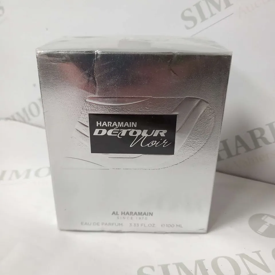 BOXED AND SEALED AL HARAMAIN DETOUR NOIR EAU DE PARFUM 100ML