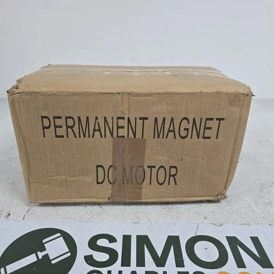 PERMANENT MAGNET DC MOTOR BOXED