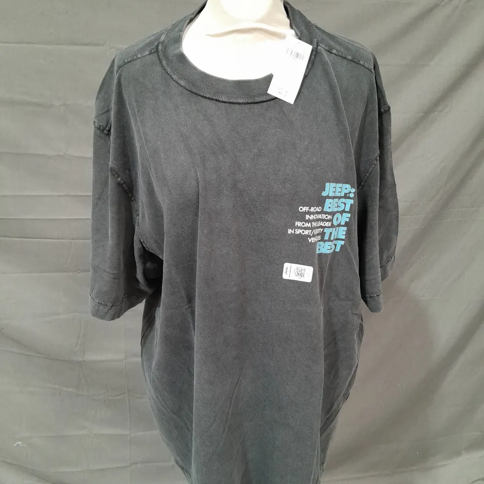 ABERCROMBIE & FITCH JEEP T-SHIRT - XL