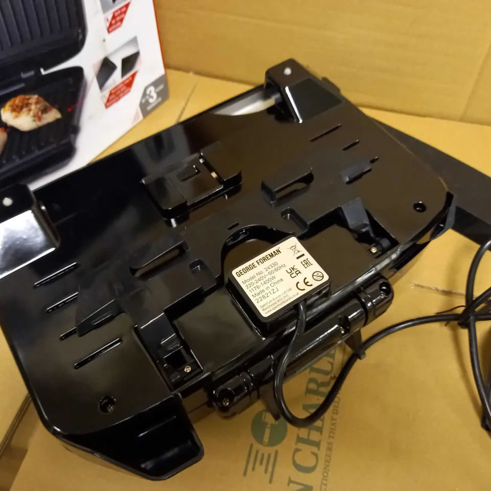GEORGE FOREMAN FAT REDUCING GRILL