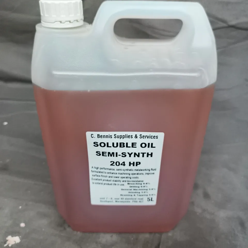 SOLUBLE OIL SEMI-SYNTH 204 HP – 5L
