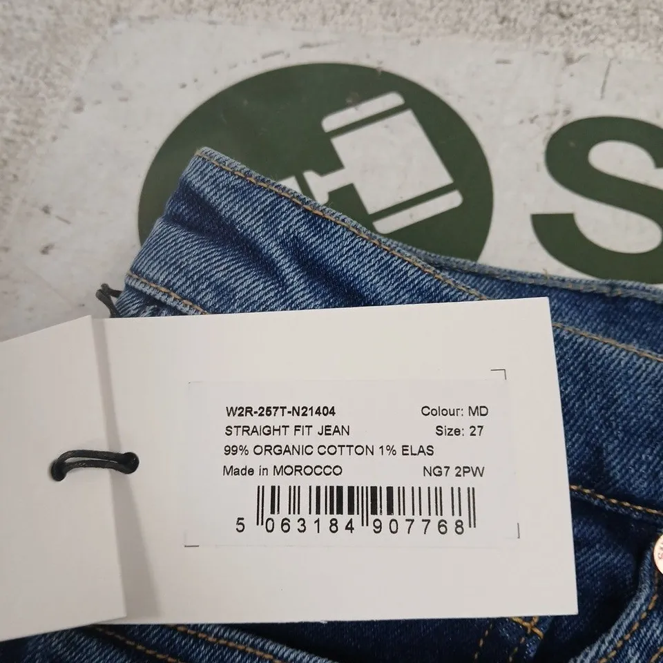 PAUL SMITH JEANS – STRAIGHT FIT DENIM, SIZE 27, MADE IN MOROCCO