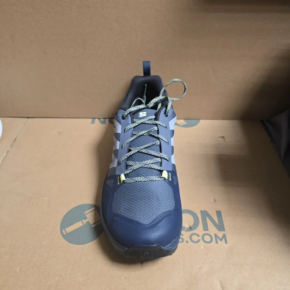 SALOMON SALIBA WP OUTDOOR SHOES – NAVY/GRAY, UK 9 