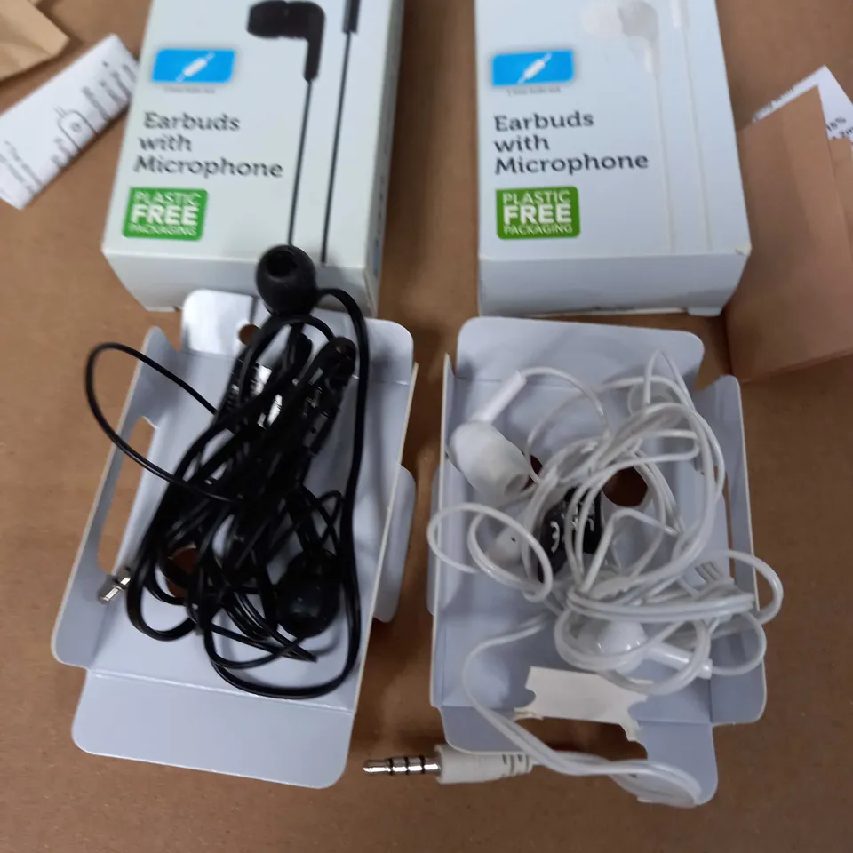 LOT OF MISCELLANEOUS ONN HEADPHONES INCL. WIRELESS HEADPHONES & EARBUDS WITH MICROPHONE (SEE PROD. DESCRIP. FOR MORE INFO.)