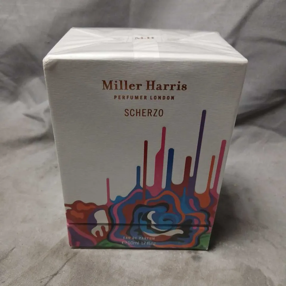 BOXED AND SEALED MILLER HARRIS PERFUMER LONDON SCHERZO EAU DE PARFUM 50ML