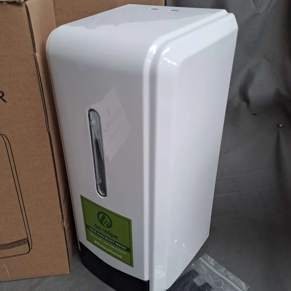 LOT OF 6 BOXED AS NEW SOAP DISPENSERS