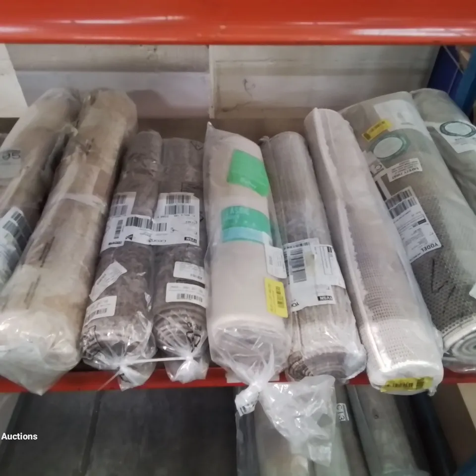  APPROX 10 X QUALITY BAGGED SMALL DESIGNER RUGS, (VARIOUS SHAPES, SIZES, COLOURS AND DESIGNS)