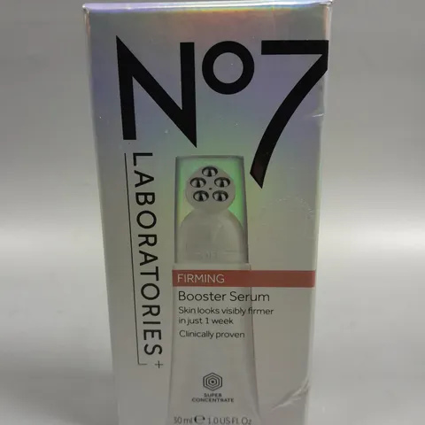 SEALED NO7 LABORATORIES FIRMING BOOSTER SERUM - 30ML