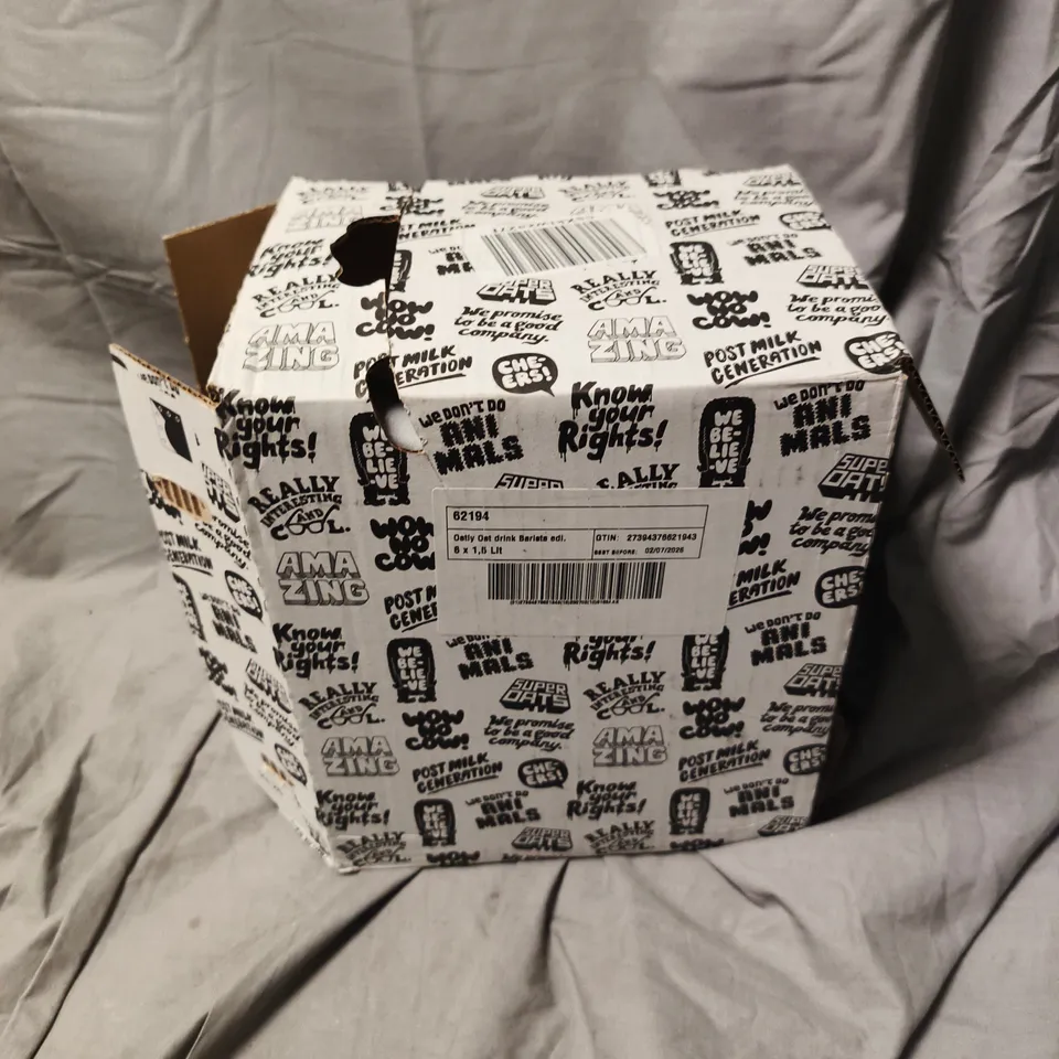 OATLY OAT DRINK BARISTA EDITION – 6 X 1.5 L – VEGAN MILK