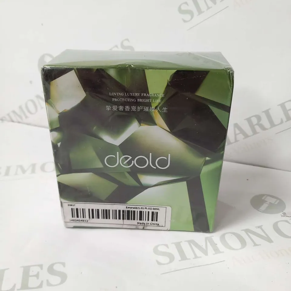 BOXED AND SEALEED DEOLD BRIGHT EMERALD HIGH HEELS PERFUME 30ML