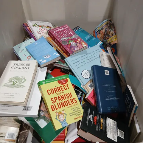 LARGE QUANTITY OF ASSORTED FICTION AND NON FICTION BOOKS