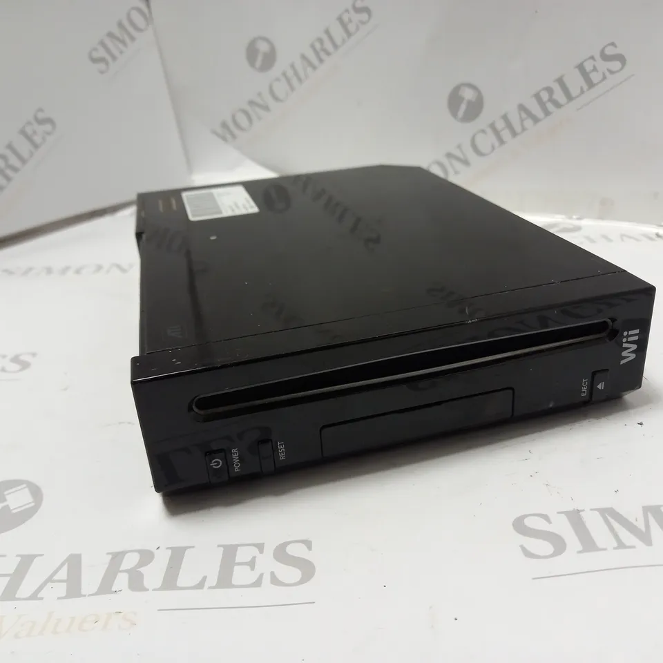 NINTENDO WII GAMES CONSOLE IN BLACK