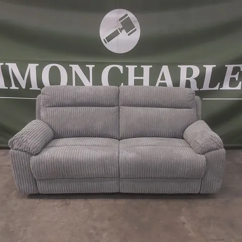 QUALITY DESIGNER BARON 3 SEATER MANUAL RECLINER SOFA