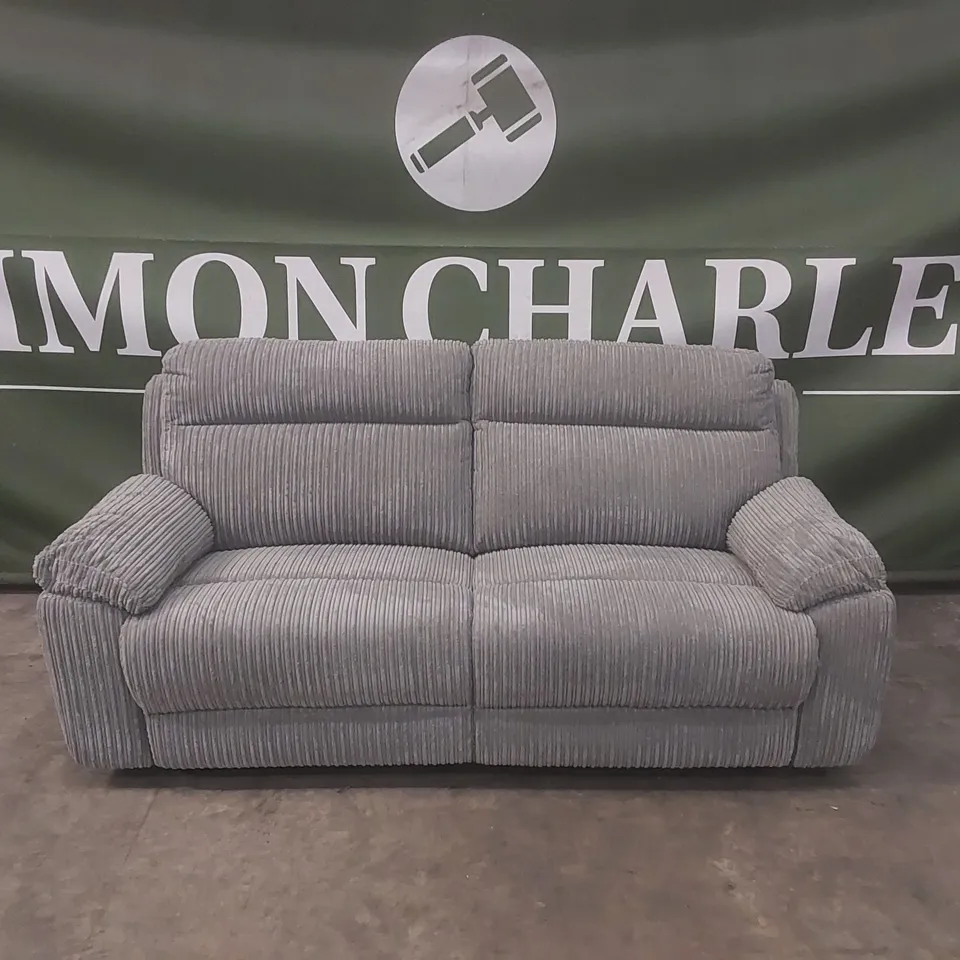 QUALITY DESIGNER BARON 3 SEATER MANUAL RECLINER SOFA