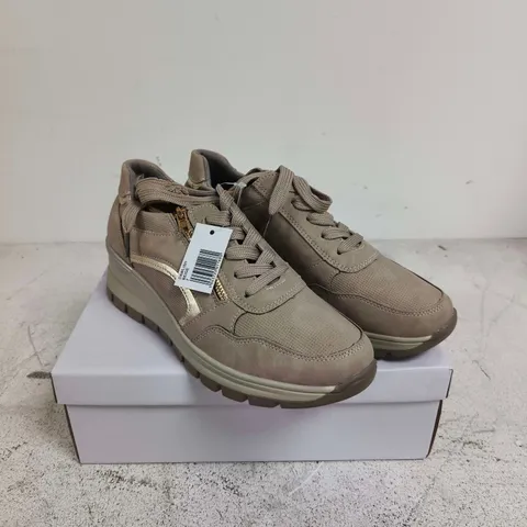 DAWLISH BEIGE SHOES BY EMMA – UK 7