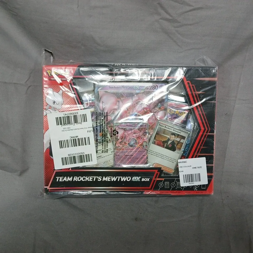 POKÉMON TEAM ROCKET'S MEWTWO EX BOX 