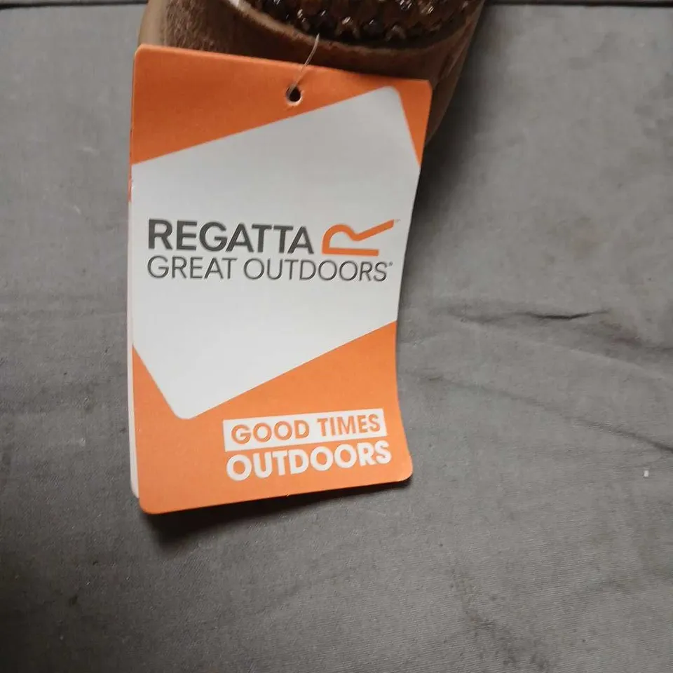 REGATTA RISLEY MULE WP BURNT TAN SLIPPER BOOTS – UK 5